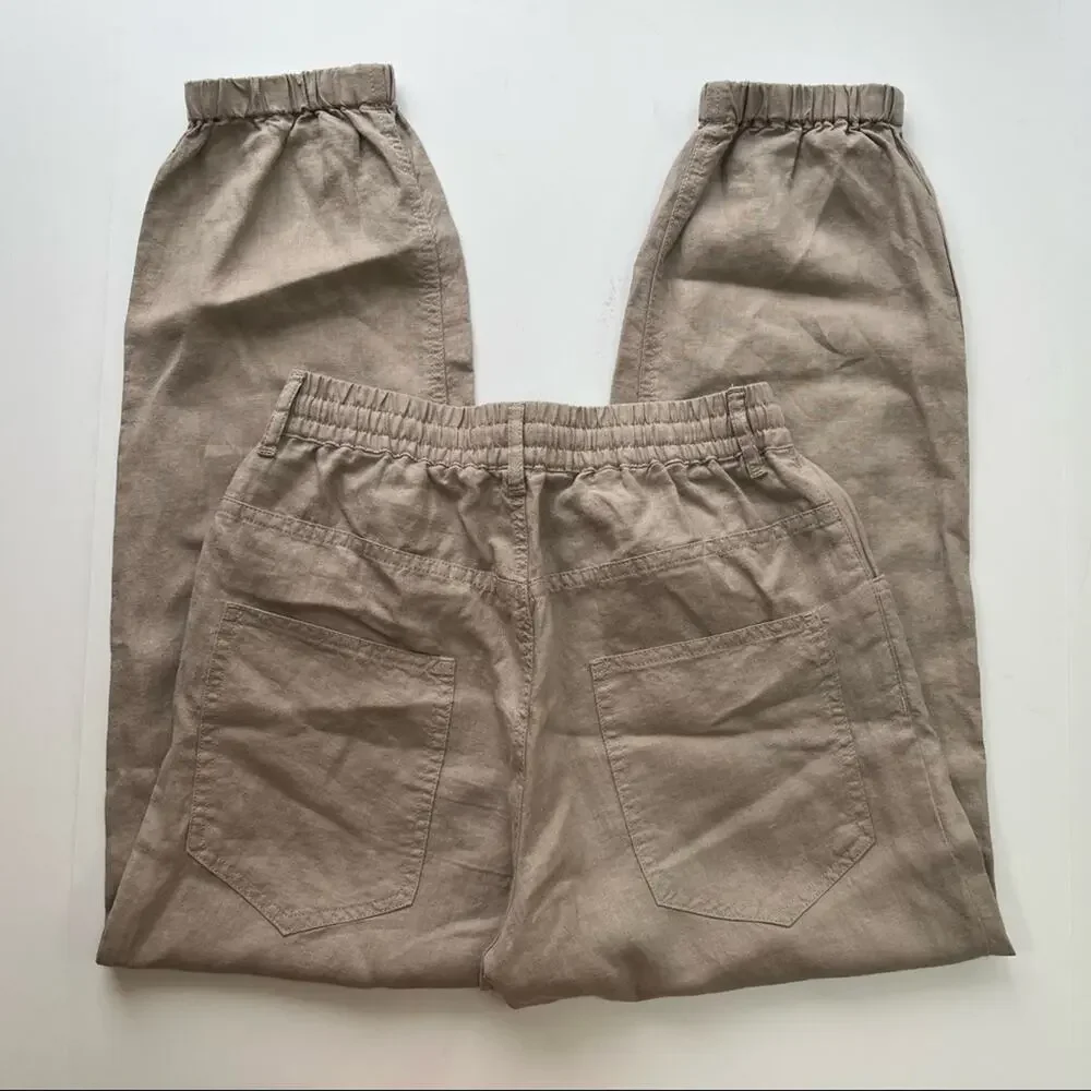 ZARA Linen Jogger Pant